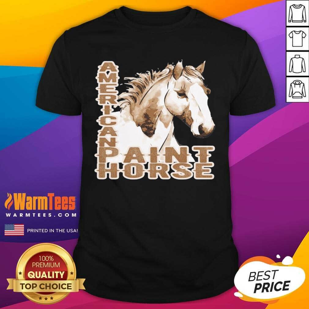 Top Paint Horse American Shirt