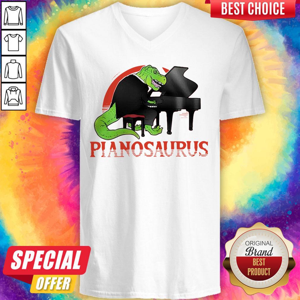 Top Pianosaurus White Best Shirt - Image 3