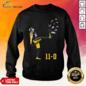 Alternative view of Top Pittsburgh Steelers Vince Williams 11 0 New York Giants Dallas Cows Boys Shirt