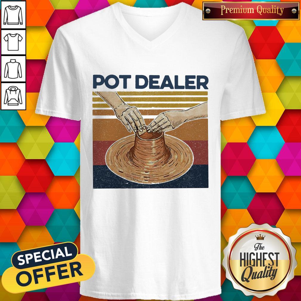 Top Pot Dealer Pottery Vintage Retro Shirt - Image 4