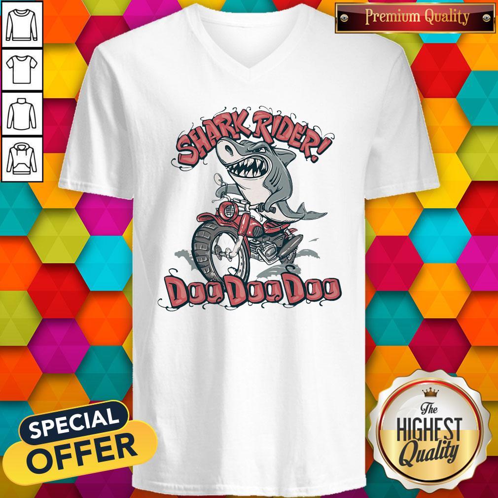 Top Pretty Shark Rider Doo Doo Doo Shirt - Image 3