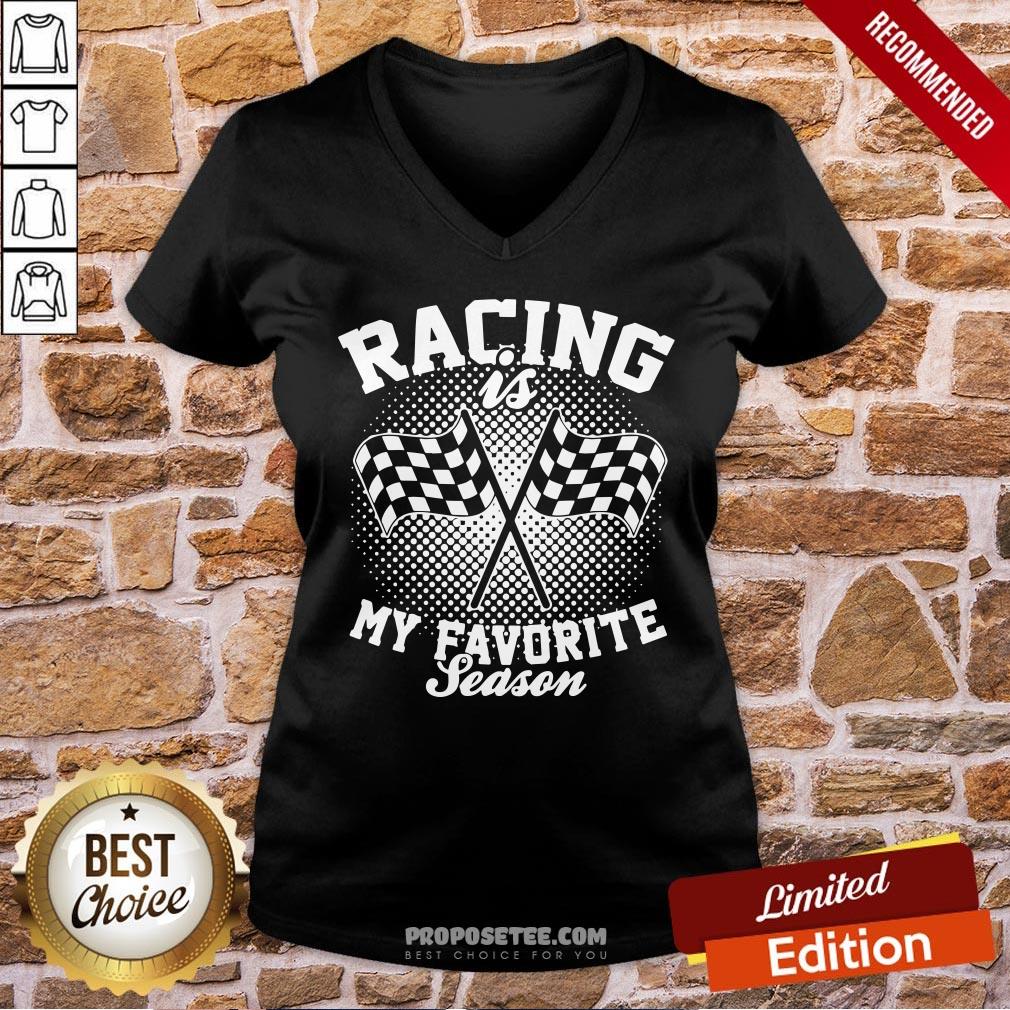 Top Racing Is My Favorite Season Shirt - Image 3