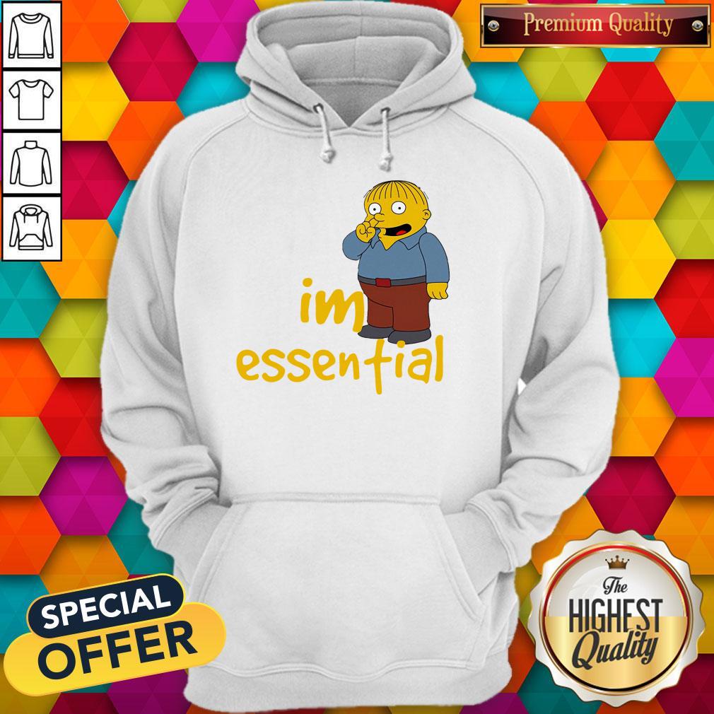 Top Ralph Wiggum Picking Nose I’m Essential Shirt - Image 2