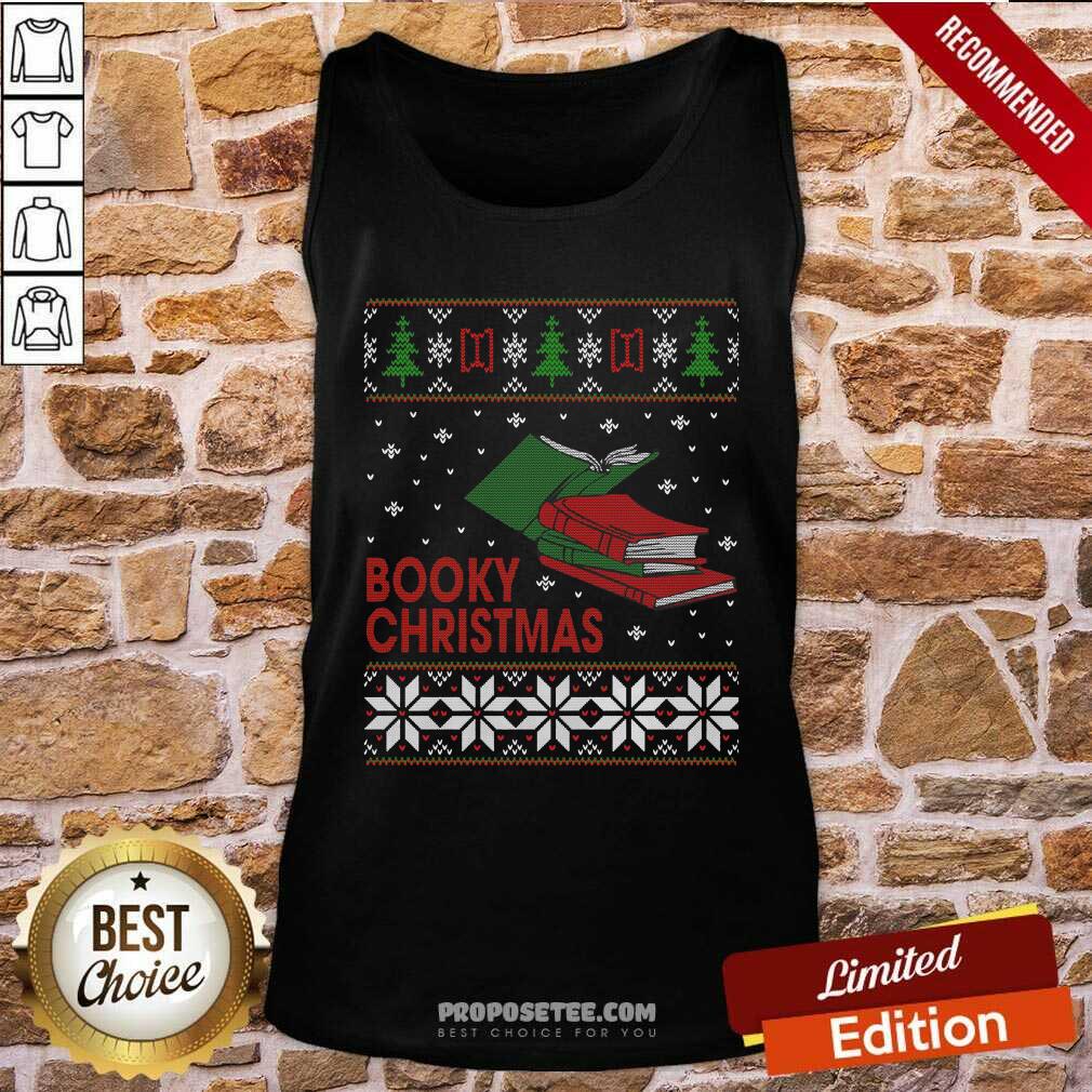 Top Reading Books Heartbeat Booky Christmas Shirt - Image 4