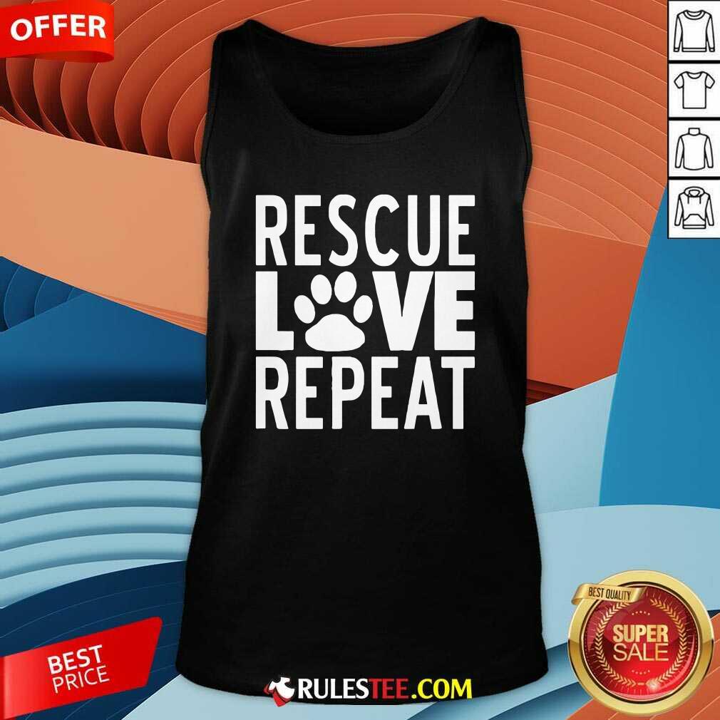 Top Rescue Love Repeat Shirt - Image 4