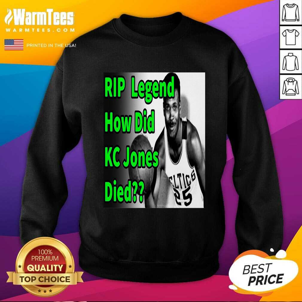 Top Rip Legend How Did Kc Jones Died 1932 2020 Shirt - Image 3