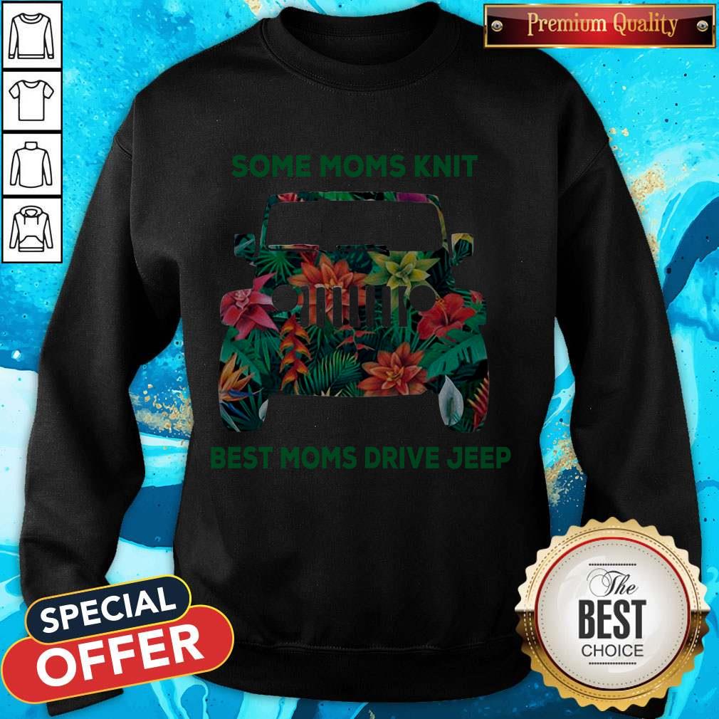 Top Some Mom Snit Best Moms Drive Jeep Weed Shirt - Image 4