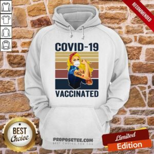 Alternative view of Top Strong Women Face Mask Tattoo Nurse Covid 19 Vaccinated Vintage Retro Shirt
