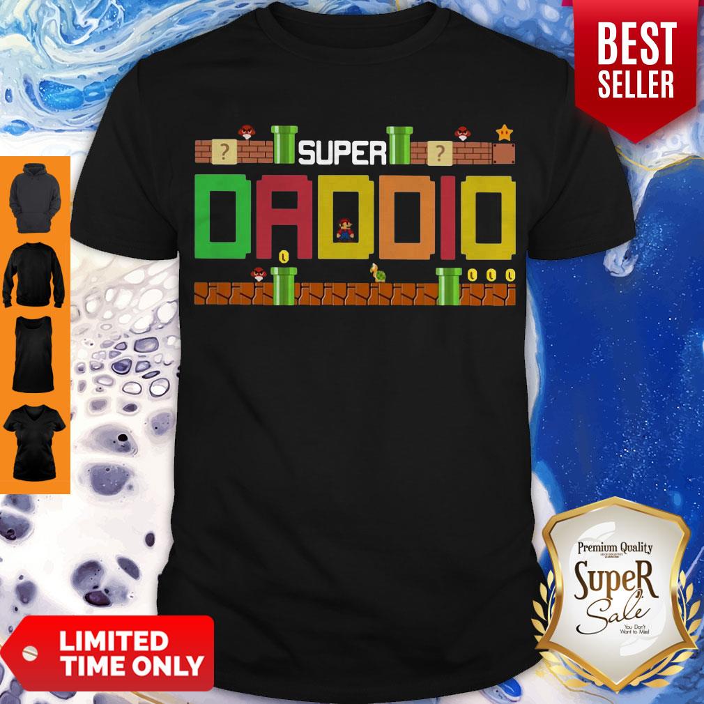 Top Super Daddio - Super Mario Shirt