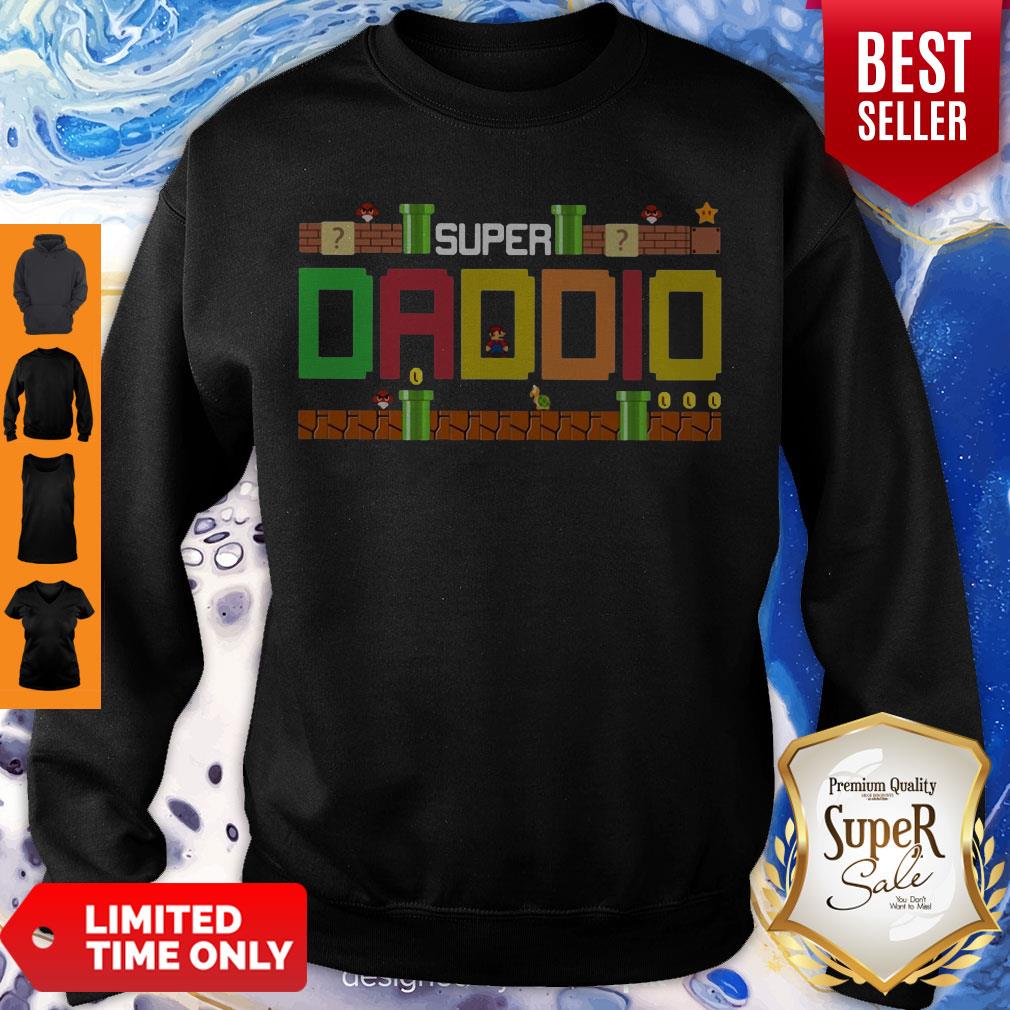 Top Super Daddio - Super Mario Shirt - Image 4