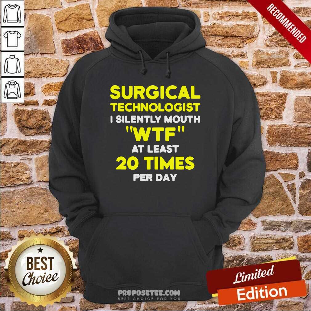 Top Surgical Technologist Mouth Scrub Tech Shirt - Image 2