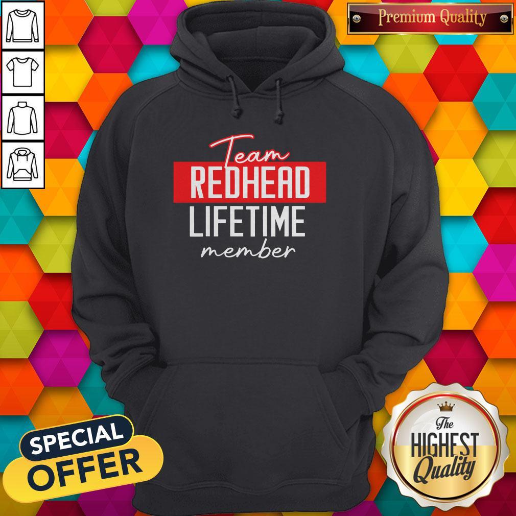 Top Team Redhead Lifetime Member Shirt - Image 2