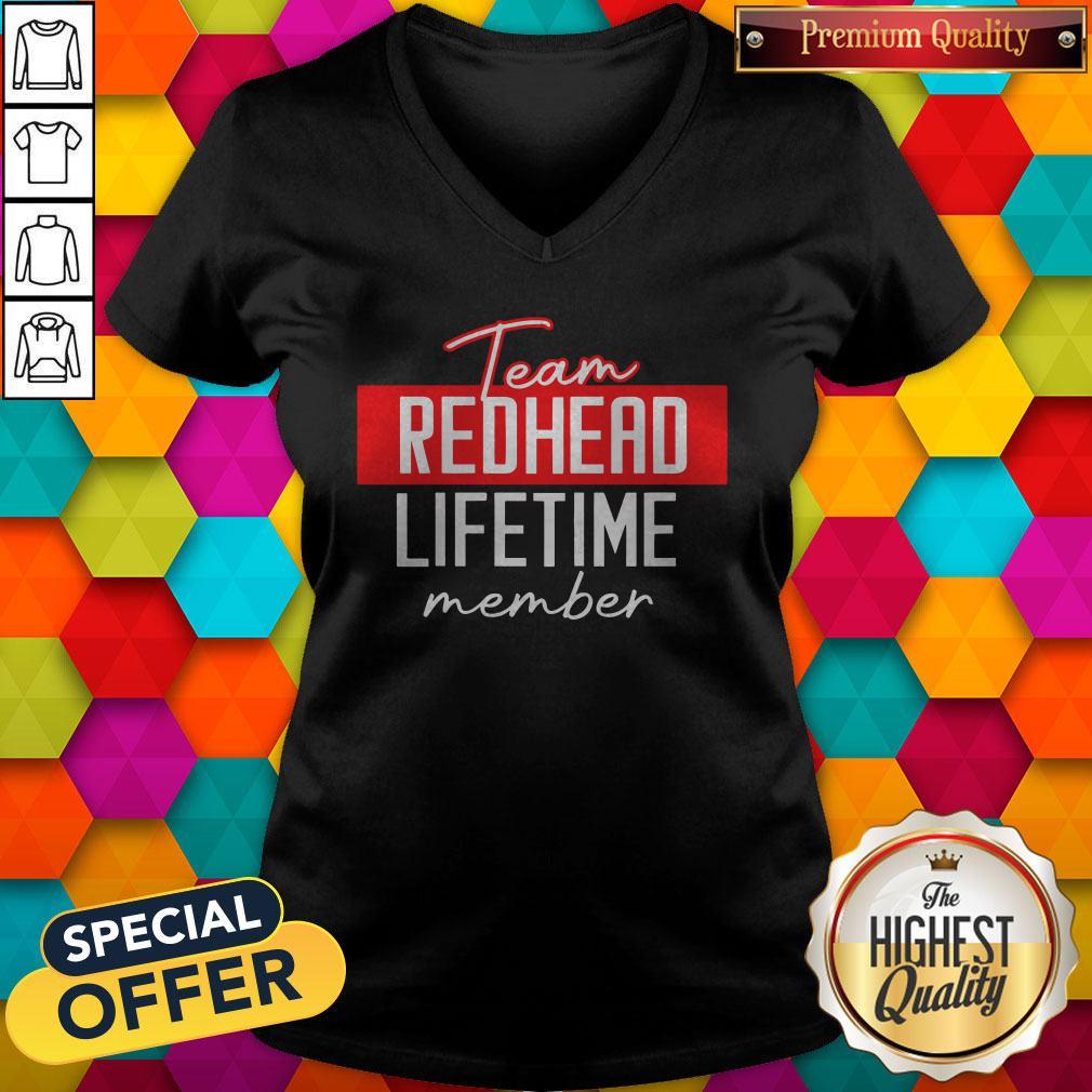 Top Team Redhead Lifetime Member Shirt - Image 3