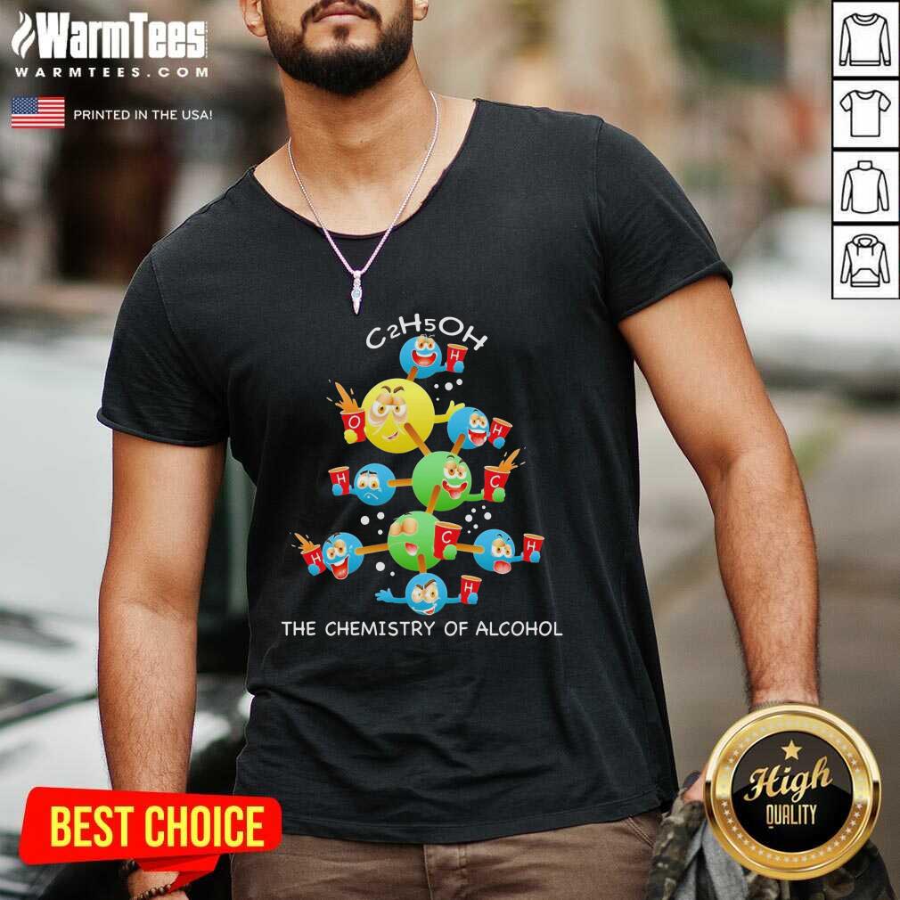 Top The Chemistry Of Alcohol Christmas Shirt - Image 5