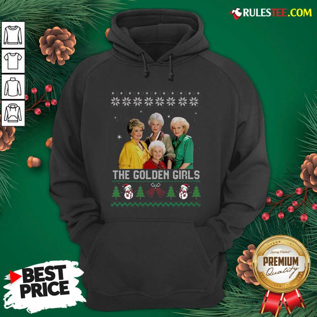 Top The Golden Girls Ugly Merry Christmas Shirt - Image 2