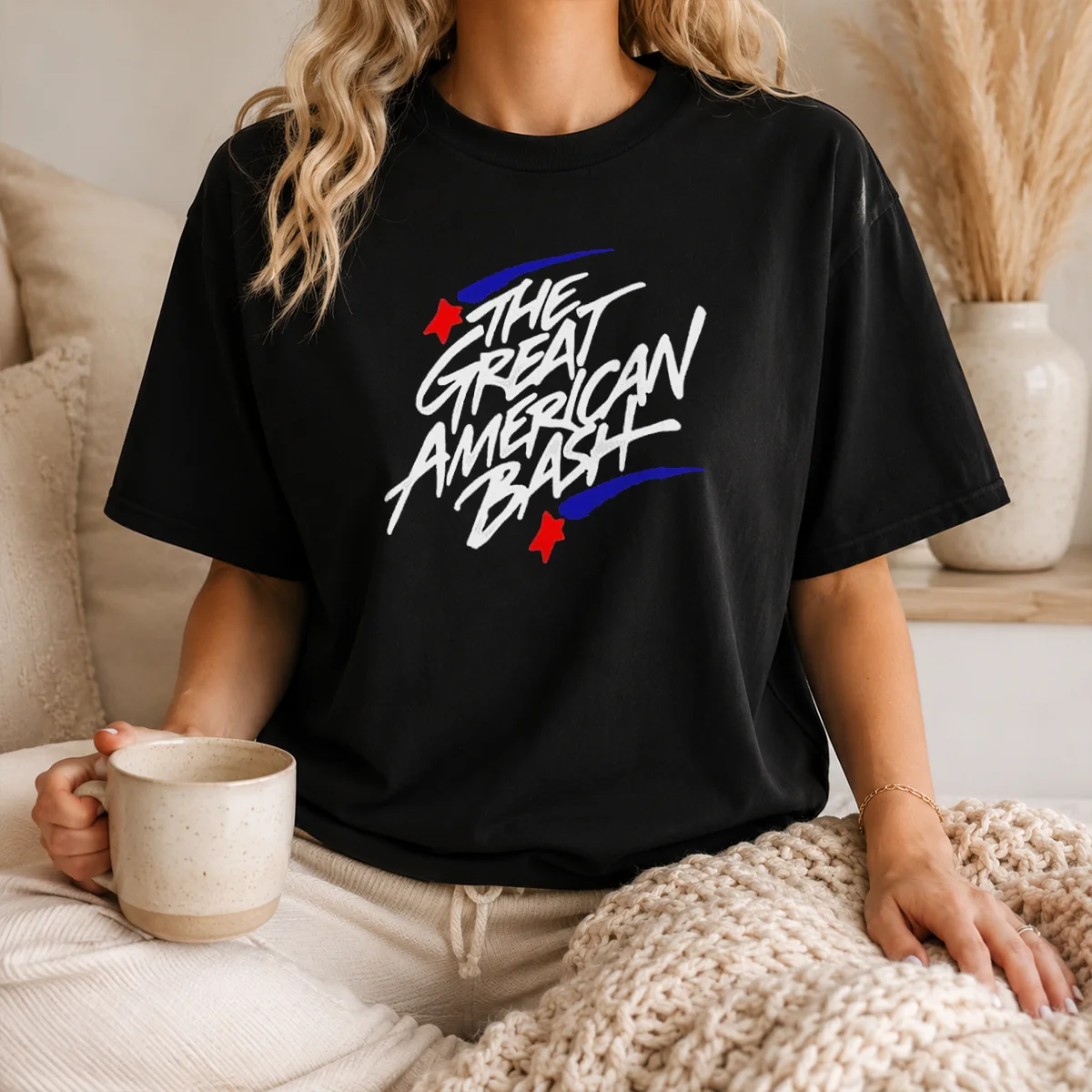Top The Great American Bash WWE Wrestling Event Logo Shirt