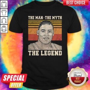 Top The Man The Myth The Legend Vintage Retro Shirt