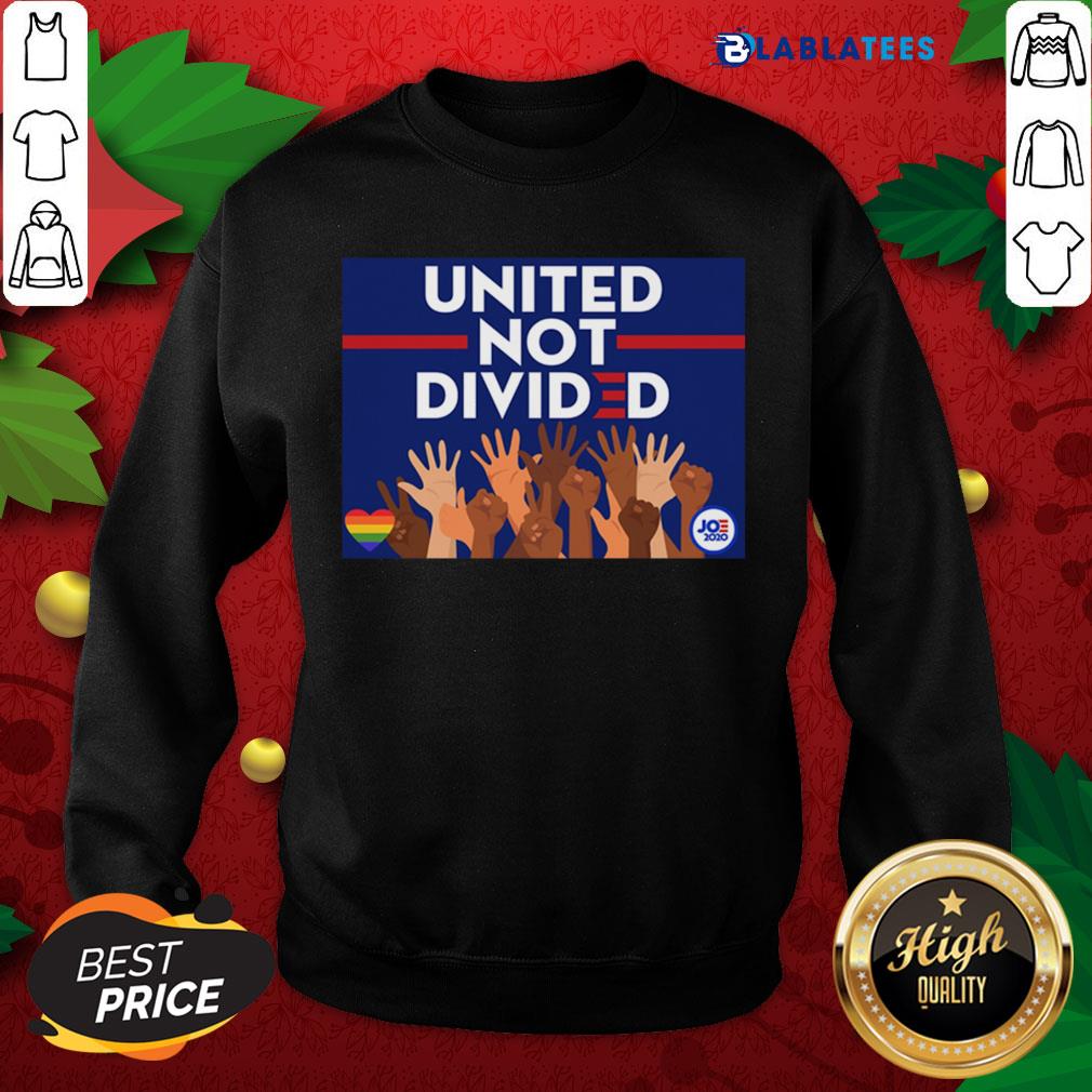 Top United Not Divided Joe Biden 2020 Shirt - Image 2