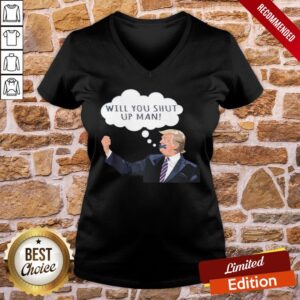Alternative view of Top US Presidential Debate 2020 Will You Shut Up Man Anti Trump Shirt