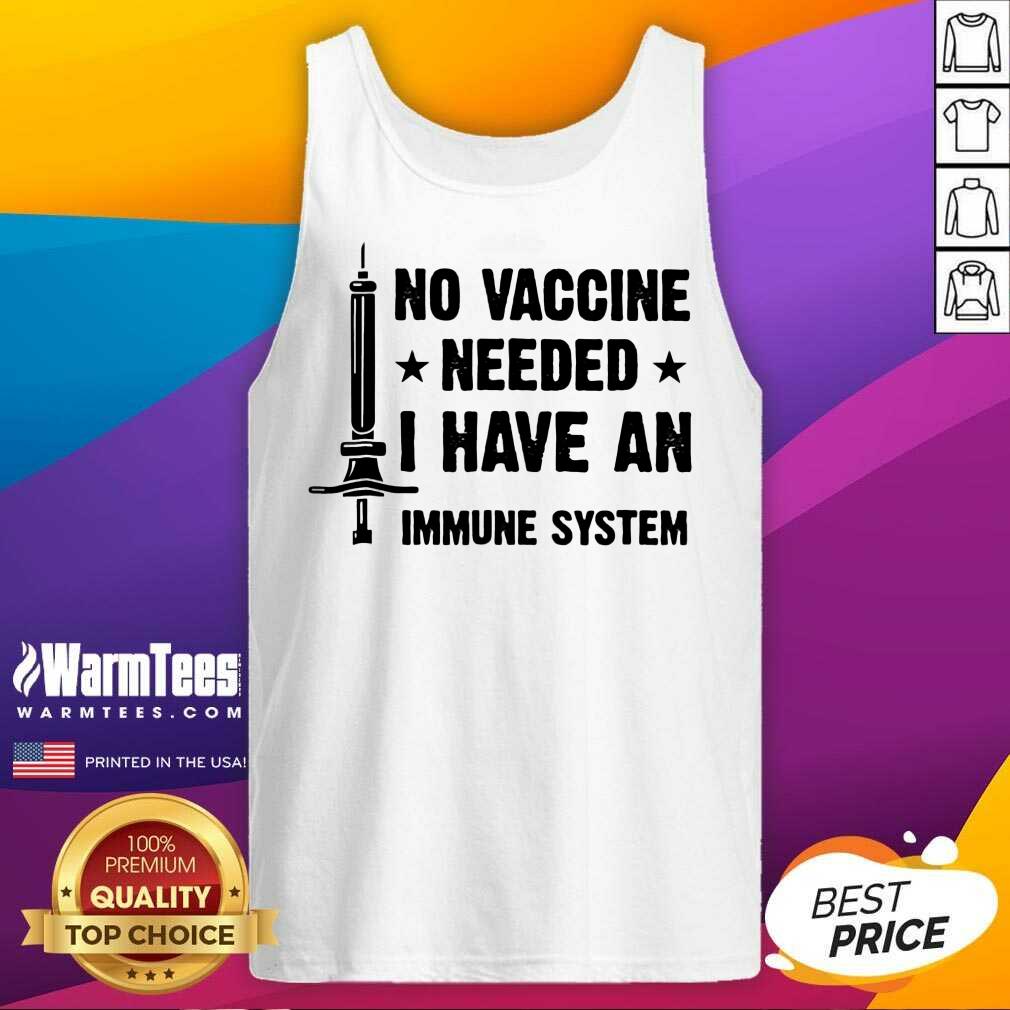 Top Vaccine Needed Immune System Great Shirt - Image 2
