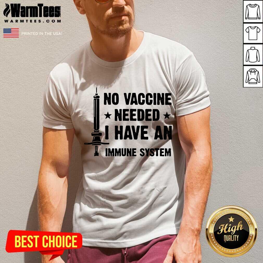Top Vaccine Needed Immune System Great Shirt - Image 5