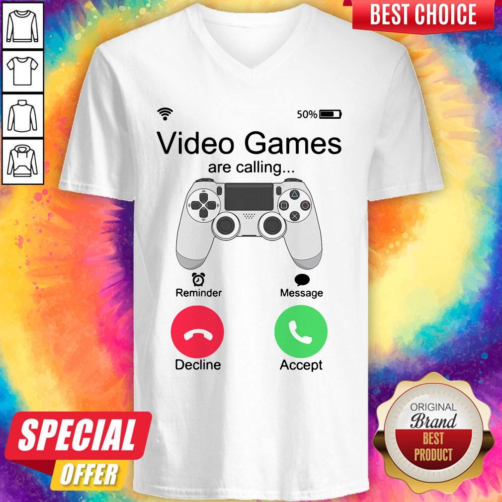 Top Video Games Are Calling Shirt - Image 3