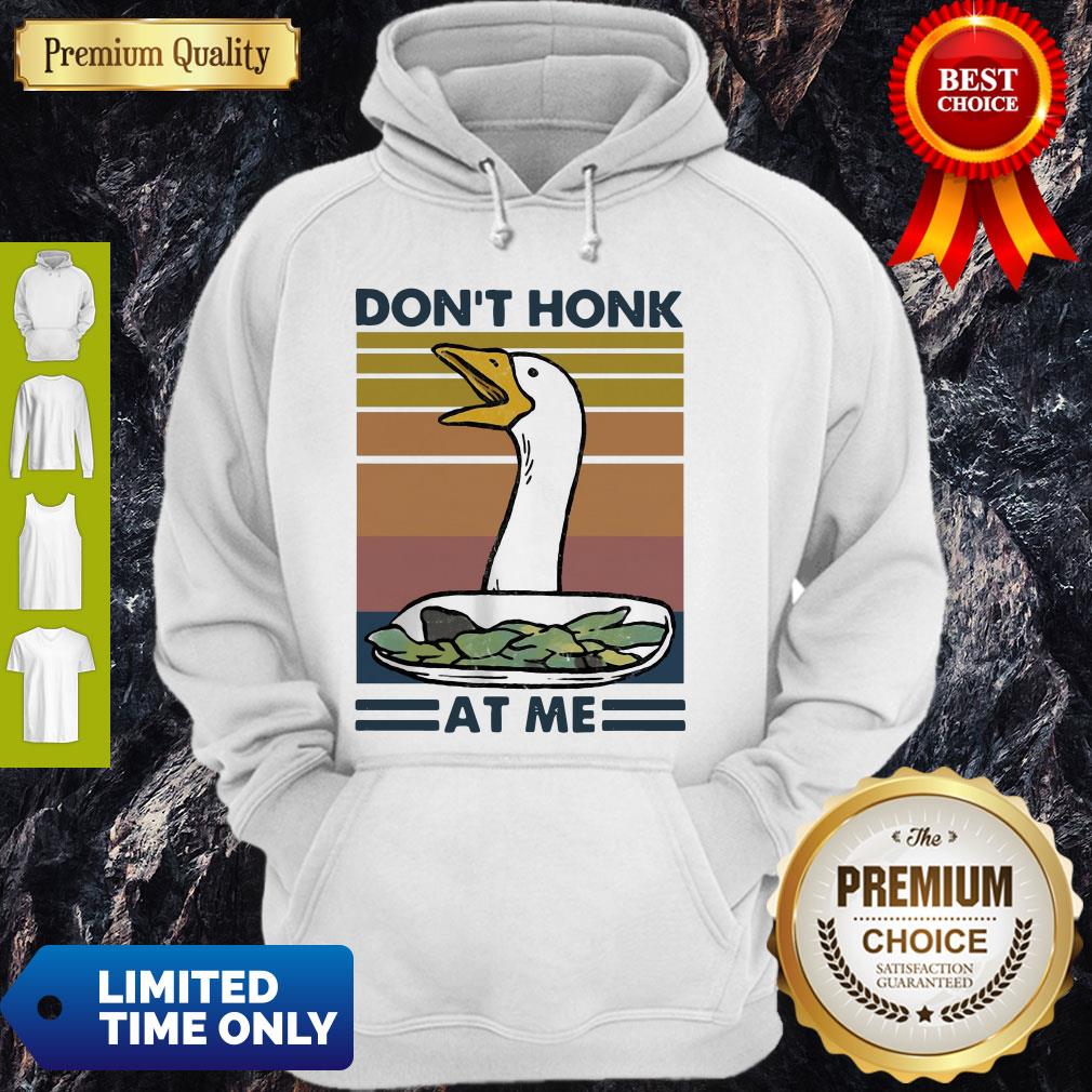 Top Vintage Duck Don’t Honk At Me Shirt - Image 5
