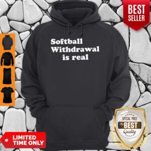 Alternative view of Top Vintage Softball Withdrawal Is Real Shirt