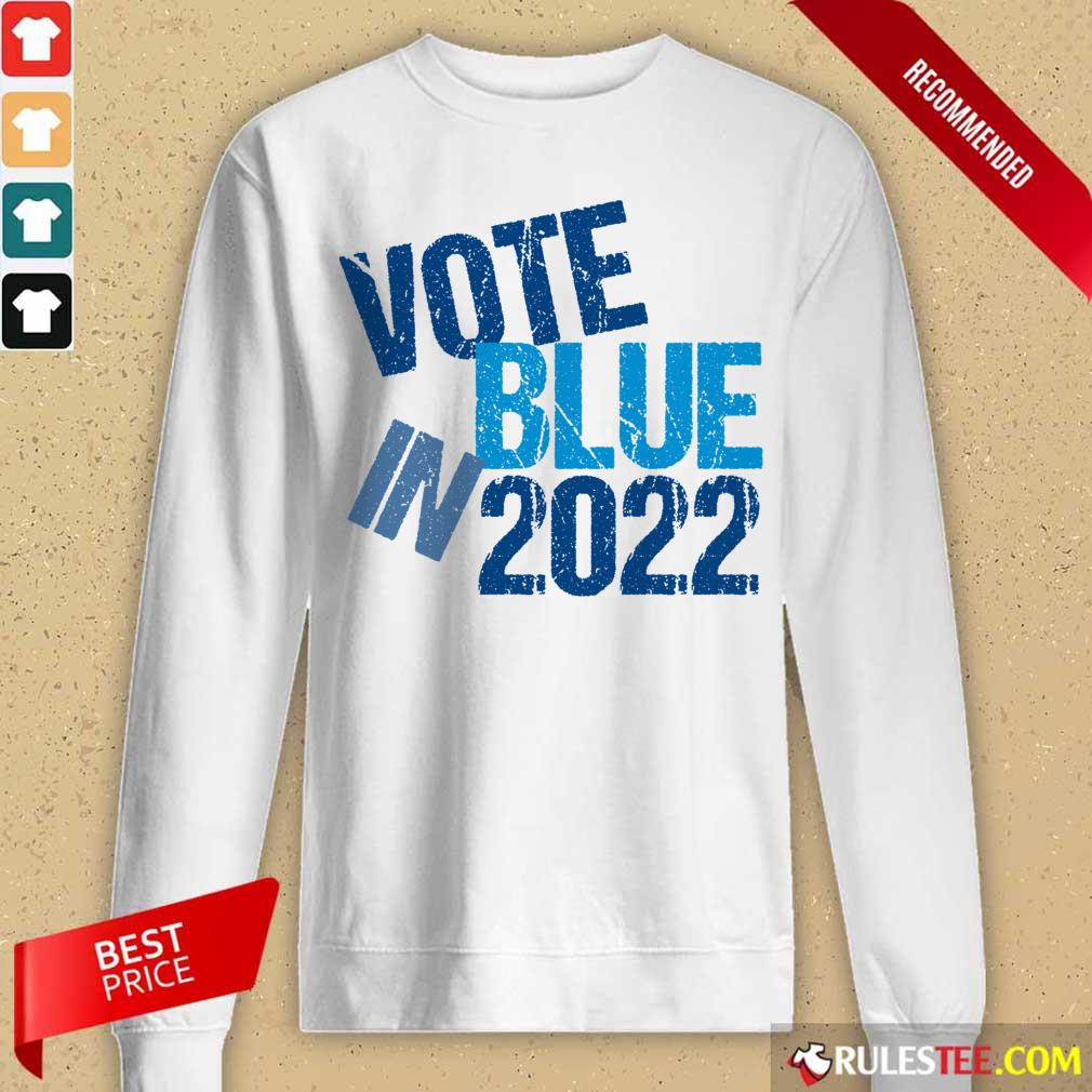 Top Vote Blue In 2022 Shirt - Image 2