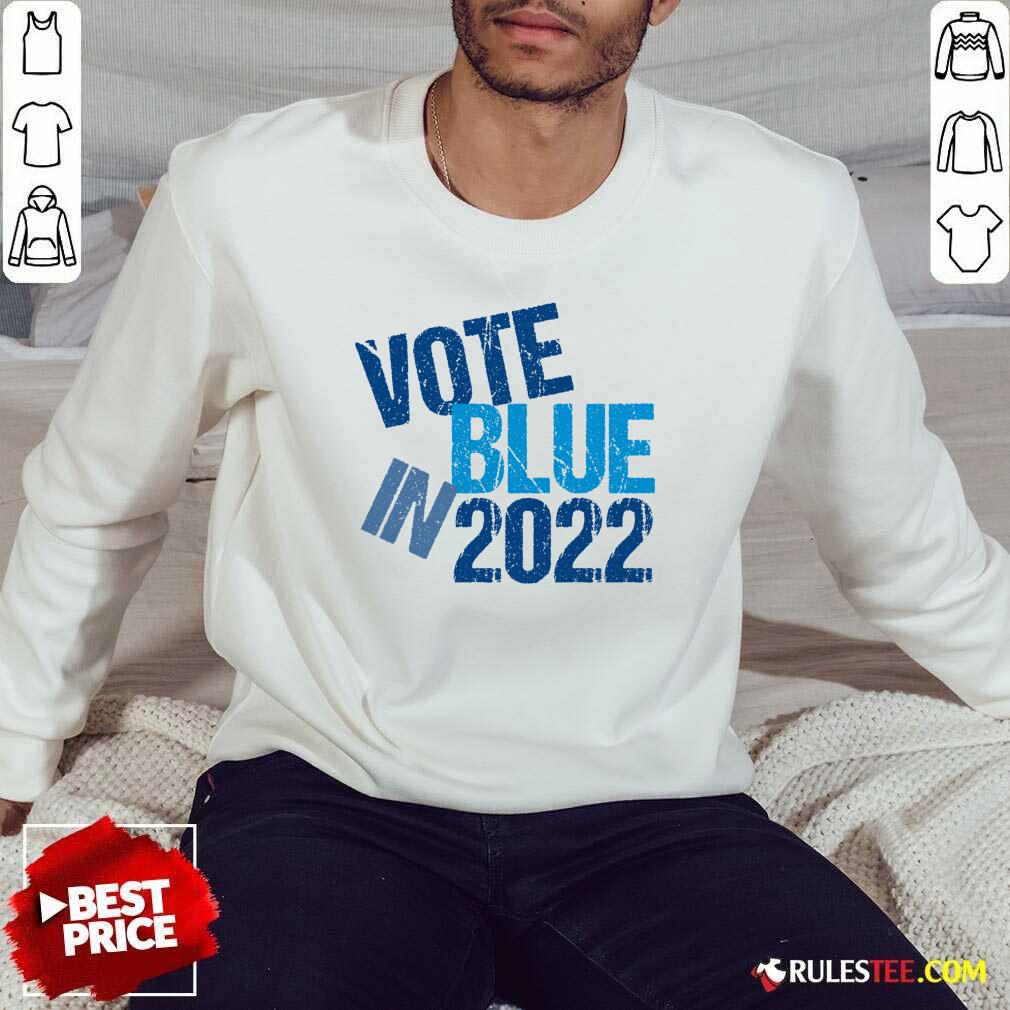 Top Vote Blue In 2022 Shirt - Image 5