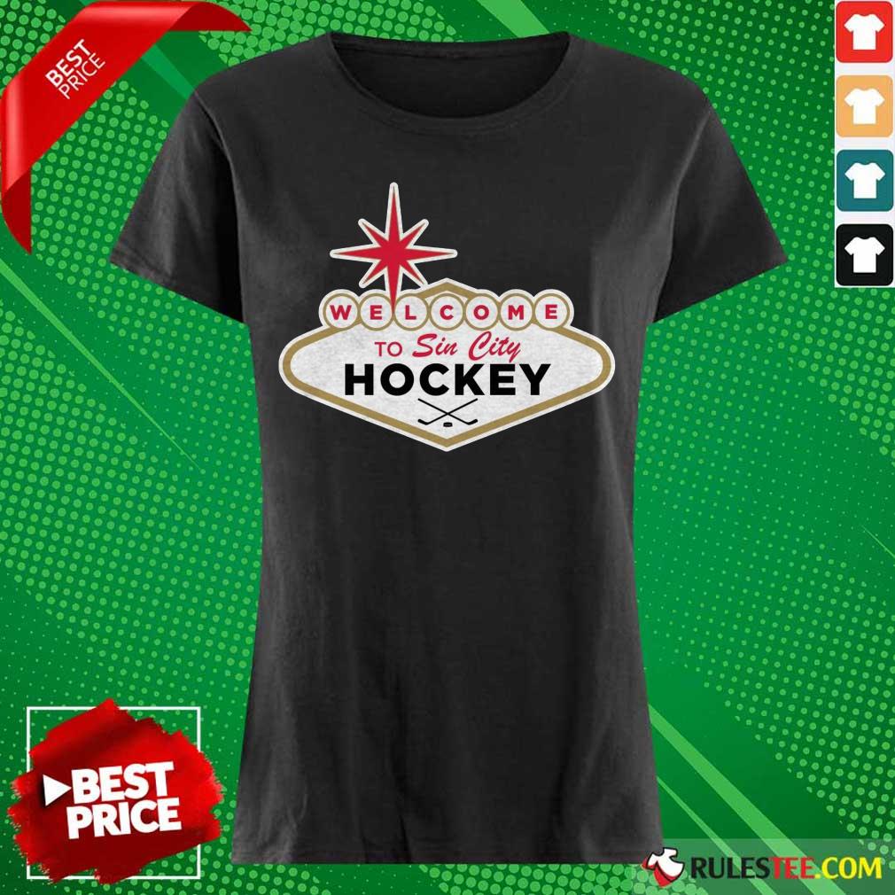 Top Welcome To Sin City Hockey Shirt - Image 3