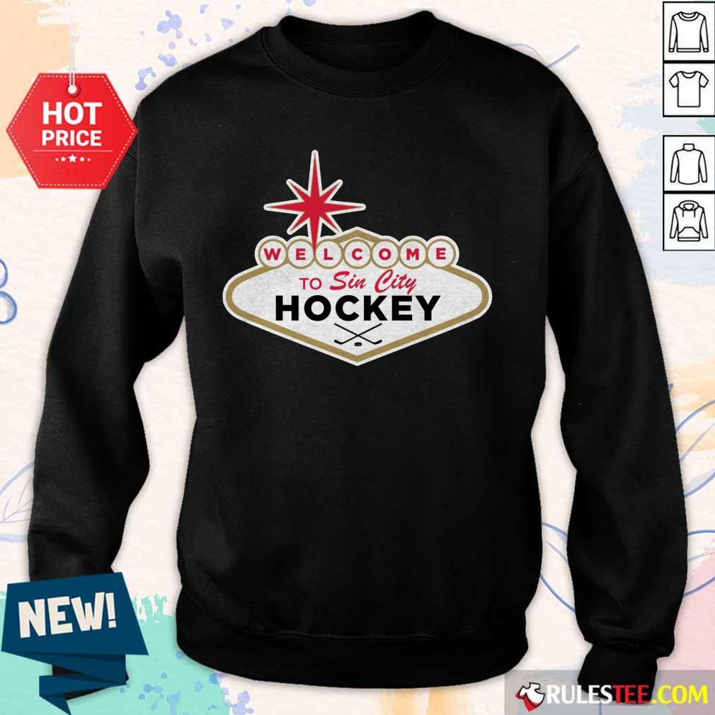 Top Welcome To Sin City Hockey Shirt - Image 5
