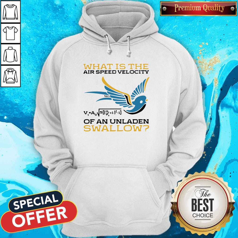 Top What Is The Airspeed Velocity Of An Unladen Swallow Shirt - Image 5