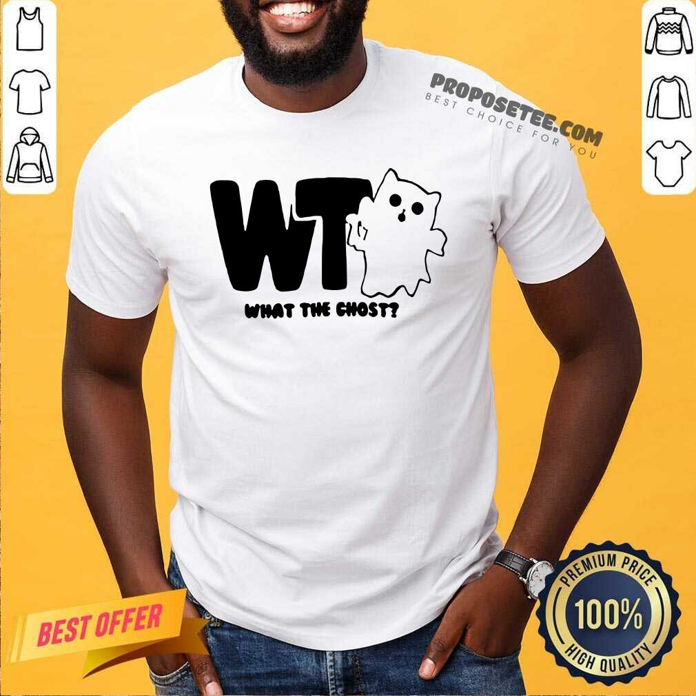 Top What The Ghost Dark Shirt