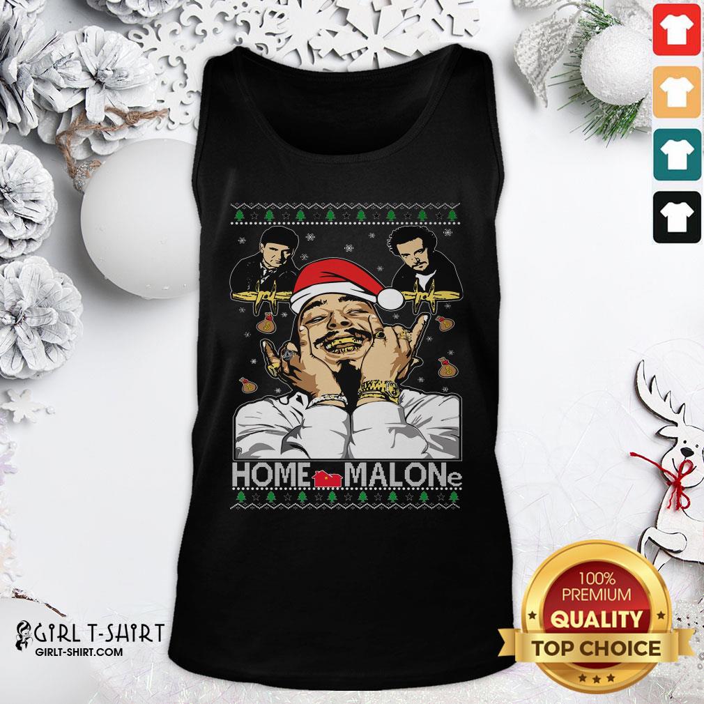 Town Home Malone Ugly Christmas 2021 Shirt - Image 3