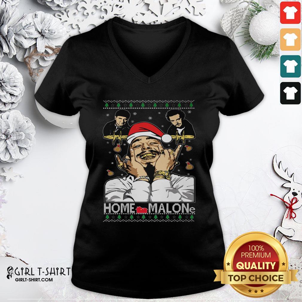 Town Home Malone Ugly Christmas 2021 Shirt - Image 2