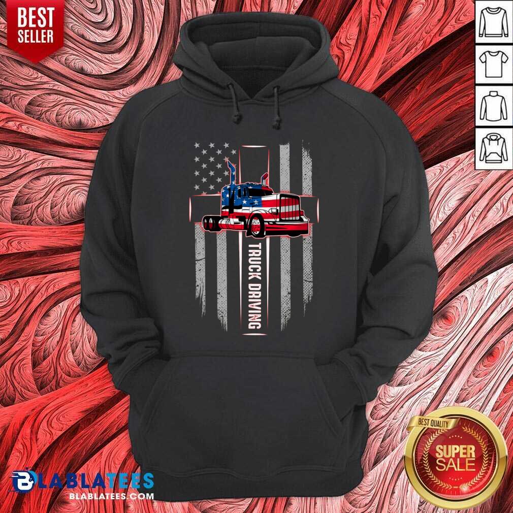 Truck Driving 4th Of July Shirt - Image 5