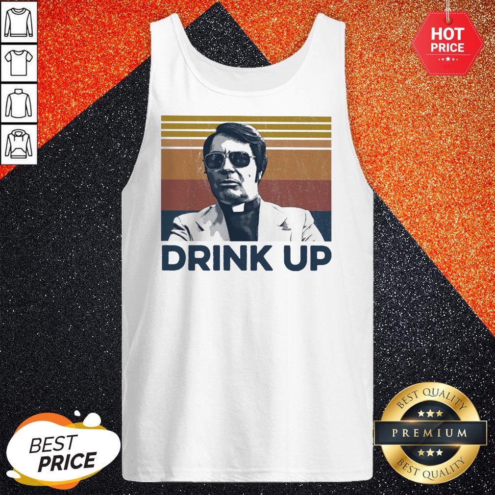 True Crime Drink Up Vintage Shirt - Image 3