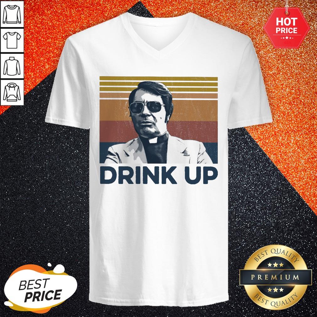 True Crime Drink Up Vintage Shirt - Image 2