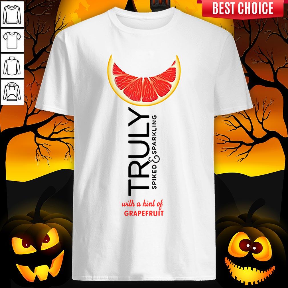 Truly Hard Seltzer Grapefruit Halloween T-Shirt