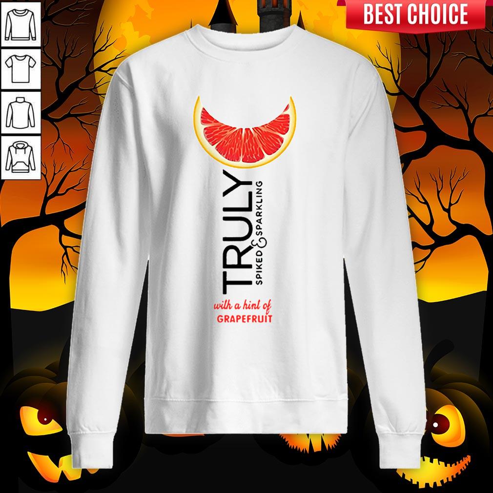 Truly Hard Seltzer Grapefruit Halloween T-Shirt - Image 5