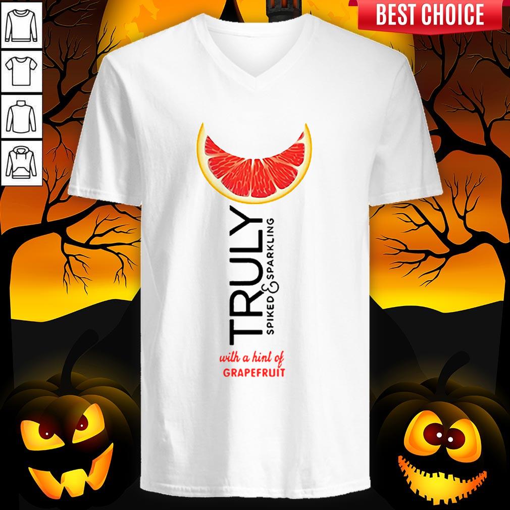Truly Hard Seltzer Grapefruit Halloween T-Shirt - Image 3