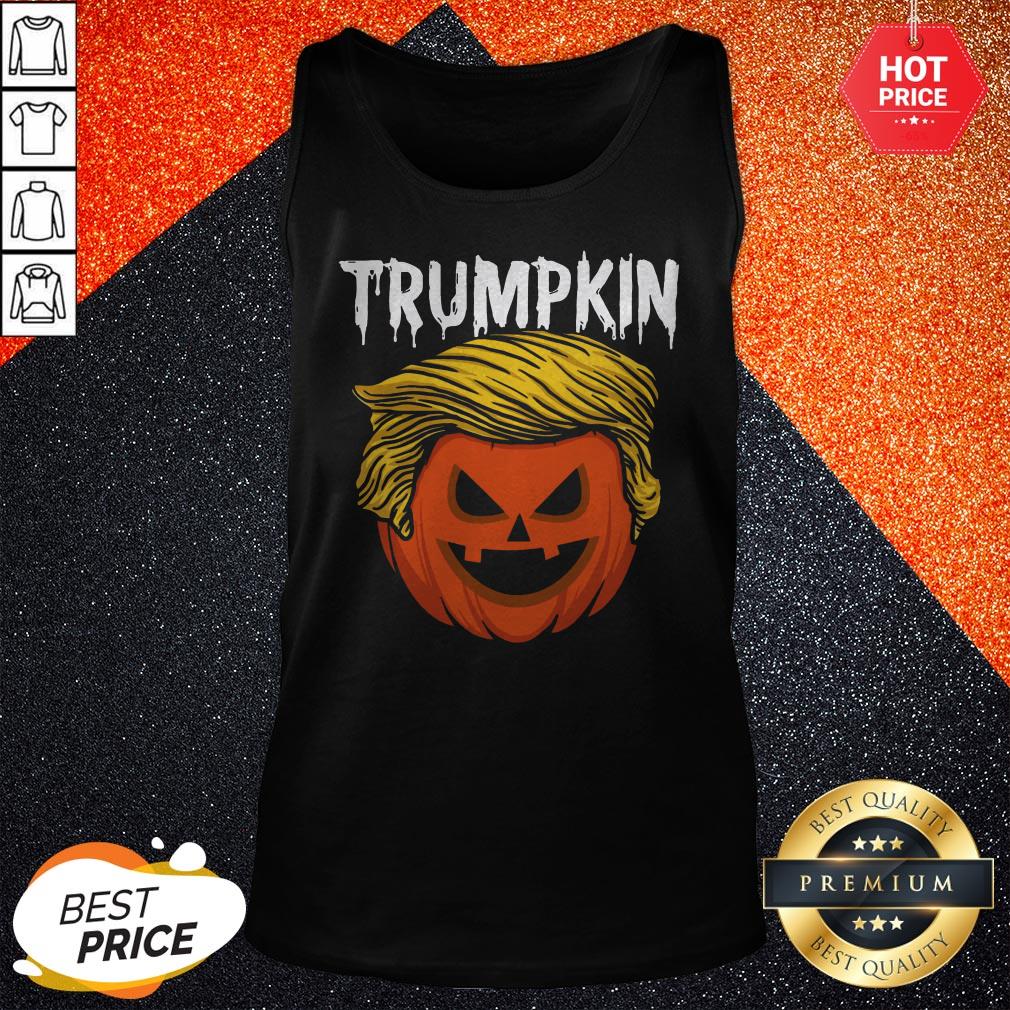 Trumpkin Make Halloween Great Trumpkin Halloween Shirt - Image 3