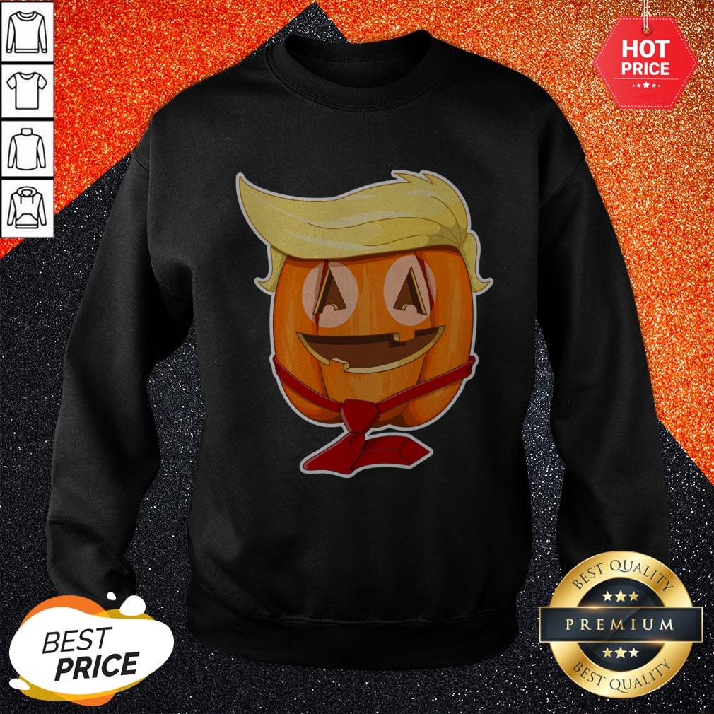 Trumpolantern President Trump Halloween Pumpkin Shirt - Image 4