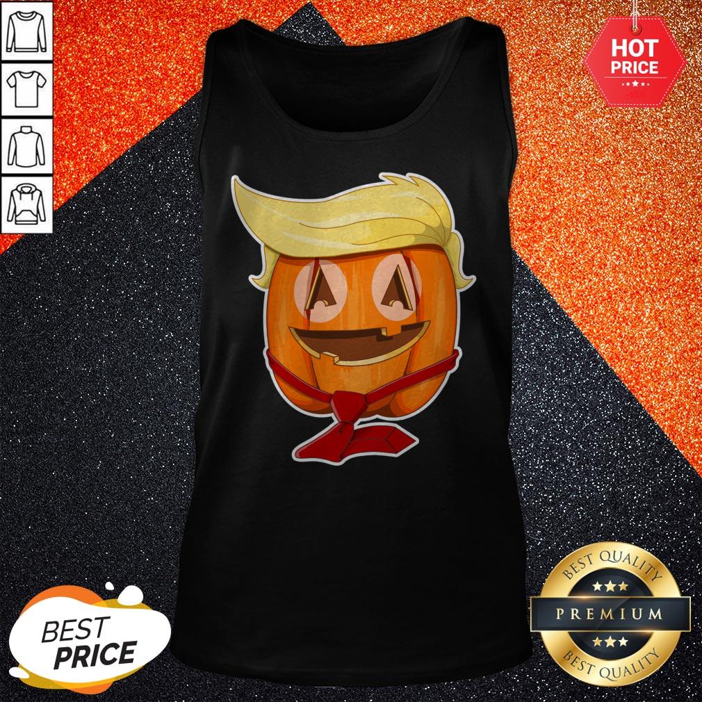 Trumpolantern President Trump Halloween Pumpkin Shirt - Image 3