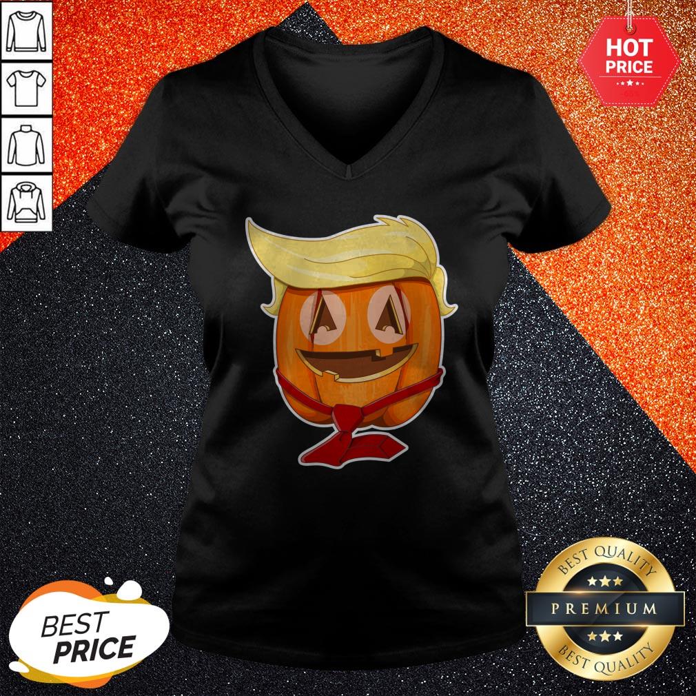 Trumpolantern President Trump Halloween Pumpkin Shirt - Image 2