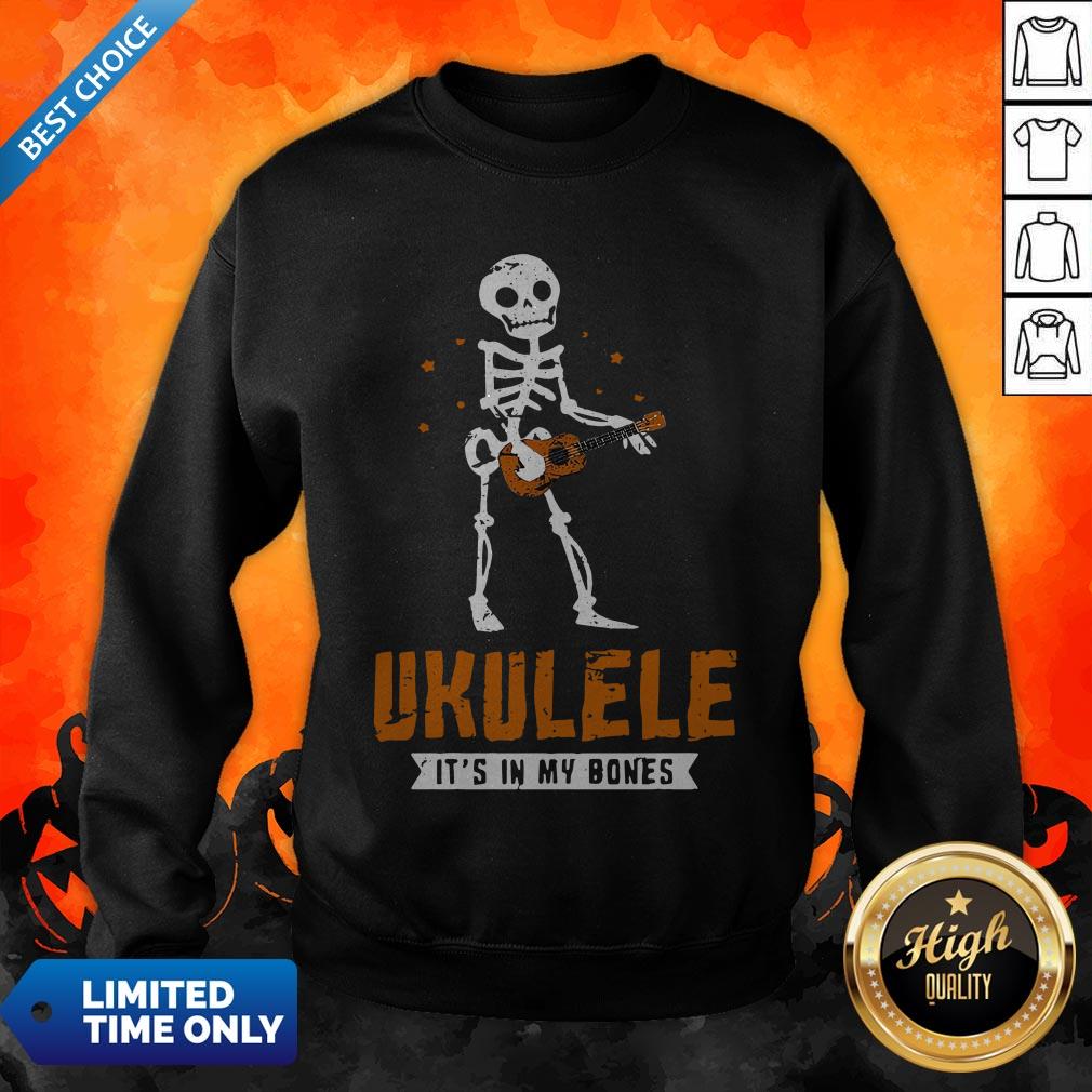 Ukulele It’s In My Bones Shirt - Image 4