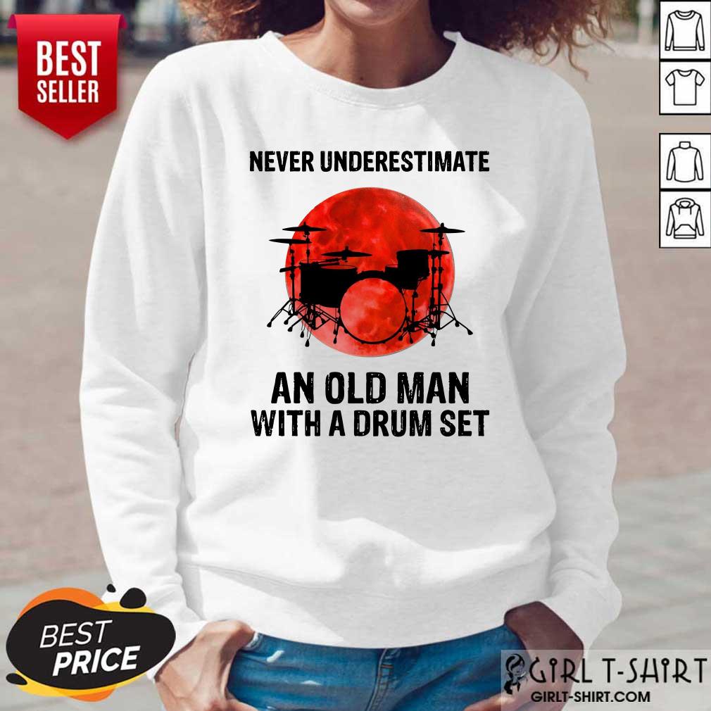 Underestimate With A Drum Set Shirt - Image 5