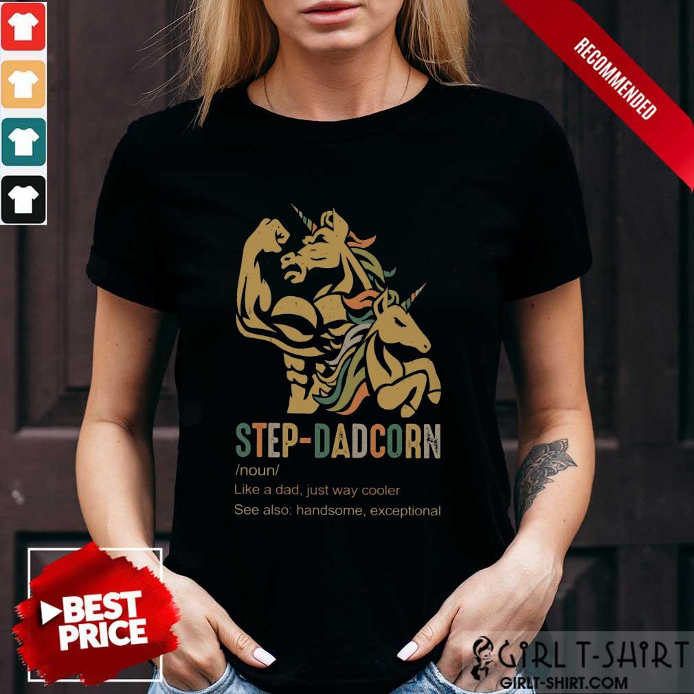 Unicorn Step-dadcorn Vintage Shirt