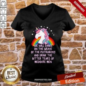 Alternative view of Unicorn We Will Dance On The Grave Of The Patriarchy Shirt